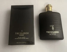 Trussardi Uomo 100 ml EDT Spray Old Version 1983 Vintage FREE SHIPPING W FEDEX