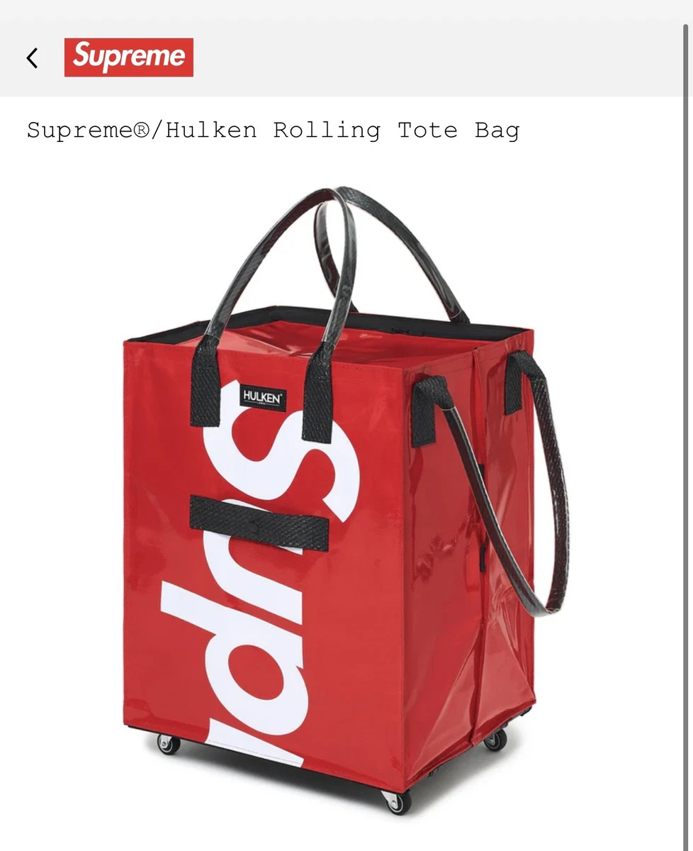 Supreme 手提包塑料袋男士| eBay