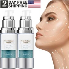 2 NEW Total Package Serum, All-In-One Vitamin C, Hyaluronic Acid, Peptides Serum