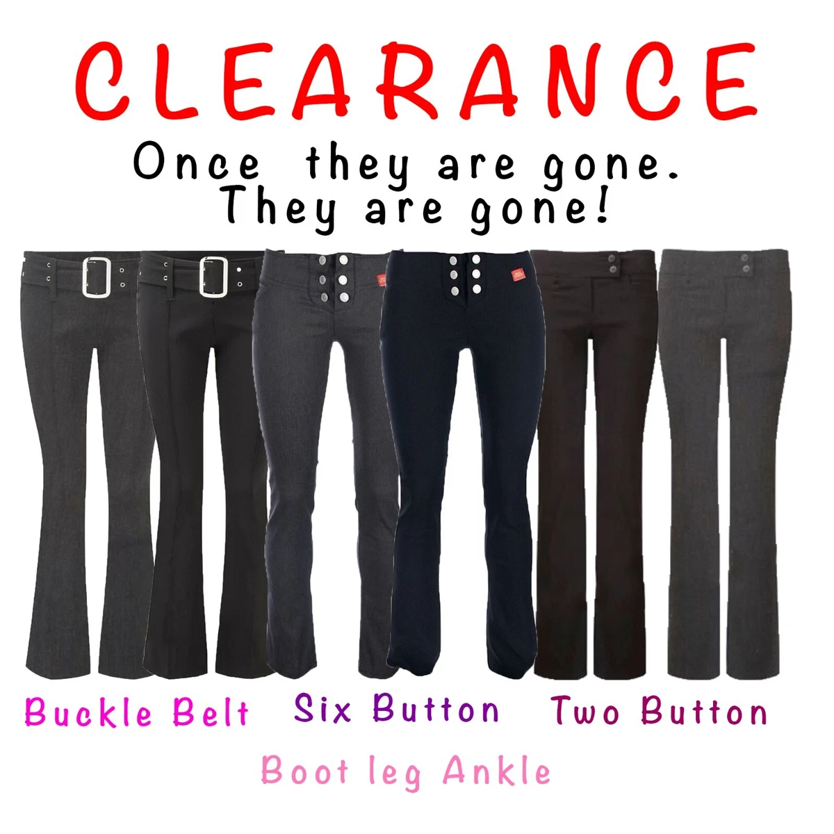 Girls navy school trousers deals
