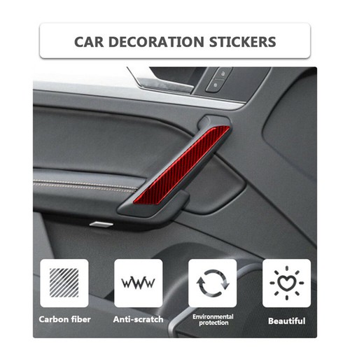 Carbon Fiber Car Inner Door Bowl Cover Trim Stickers For Benz C Class W204 07-13 | UK