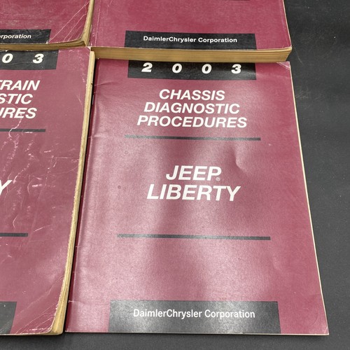 2003 Jeep Liberty Diagnostic Troubleshooting Service Repair Manual Set Renegade - Picture 5 of 6