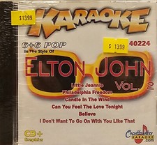 40224 ELTON JOHN   CHARTBUSTER KARAOKE CDG