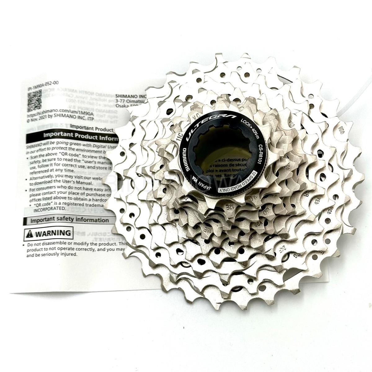 New Shimano Ultegra CS-R8101-12 Bike Cassette 12 Speed 11 New Shimano Ultegra CS-R8101-12 Bike Cassette 12 Speed 11