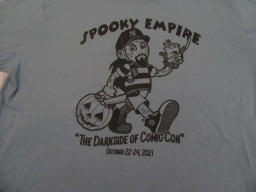 Spooky Empire Custom Shirt 2021 Men's L Printed on Site at Convention NEVER WORN - Picture 2 of 4