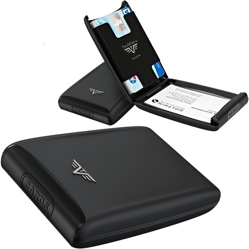 Tru Virtu Silk Aluminium Credit Card Case Business Card Case New - Picture 8 of 11