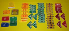 ELENCO Snap Circuits Replacement Part: COMPONENTS lot OF 53 PIECES