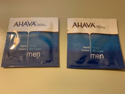 AHAVA HANDCREME FÜR MÄNNER 2 X 4ML - IDEAL FÜR REISEN