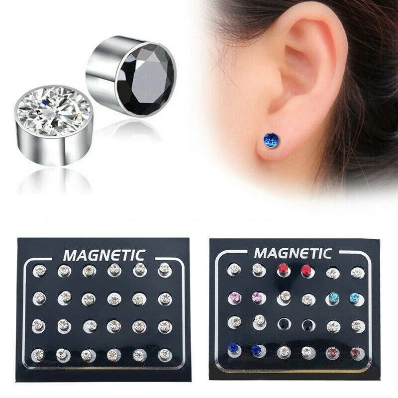 Stud store earrings magnetic