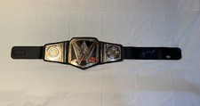 AUSTIN THEORY SIGNED AUTOGRAPH WWE CHAMPION BELT KIDS TOY REPLICA PSA/DNA COA