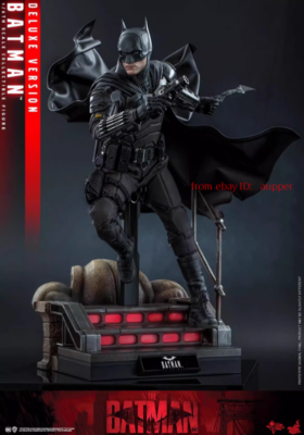 Hot Toys 1/6 Mms639 New Batman Robert Pattinson Deluxe Ver. Action