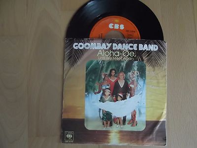   Single   2) GOOMBAY DANCE BAND/ Aloha- Oe  