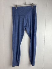 Lorna Jane women  s leggings Washed Misty Blue Size Large