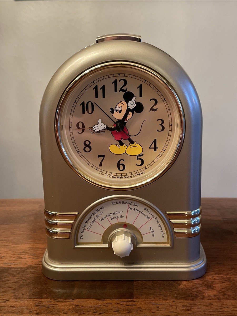 ✨️匿名　Mickey＆Minnie　ANTIQUE　CLOCK　10個セット Vintage Seiko Mickey & Minnie Disney Collectible Alarm