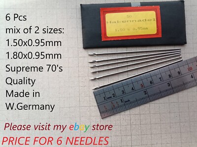 Straight hook Hand needles Professional Grade Leathercraft, Cobbler, Upholstery