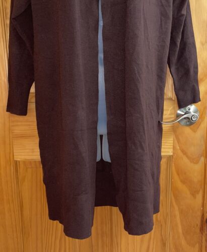 A New Day Open-Front Strickjacke Pullover Größe M Medium - dunkelbraun - NEU - Bild 3 von 12
