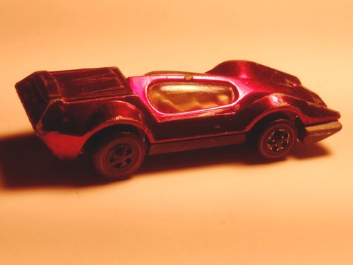 Original Red Line Hot Wheels Enamel Magenta 1970 Bugeye - Picture 6 of 10