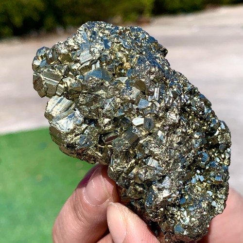 307G Natural Colorful ChalcopyriteCalci Crystal Clustrare MineralSpecimen - 第 9/23 張圖片