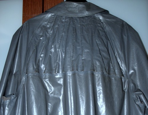 KLEPPER Kleppermantel Gummimantel Gummijacke Gummi Regen Mantel Jacke 54/L-XL - Bild 5 von 9