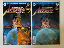 ACTION COMICS - SUPERMAN #989 NM LENTICULAR & STANDARD VARIANT COVERS - DC COMIC