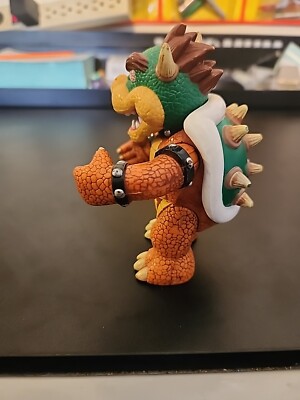 1999 Mario Kart 64 Bowser Action Figure ToyBiz Nintendo Rare toy