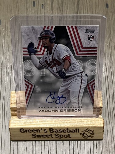 Vaughn Grissom [Red] #BSA-VGR 2023 Topps Series 1 Stars Autographs card