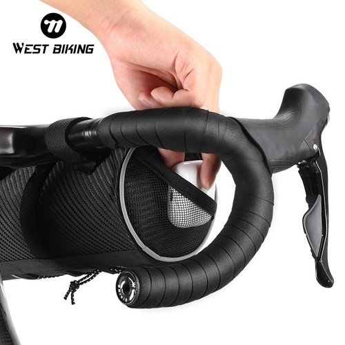 Fahrrad Lenkertasche Fahrrad Fronttasche Schultertasche Aufbewahrungstasche Schwarz 2L - Bild 5 von 14