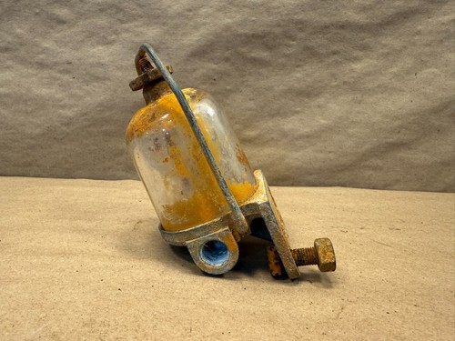 Jaguar XKE E-Type XK150 Mk X XJ6 Glass Bowl Fuel Filter OEM C13681 - Picture 3 of 7