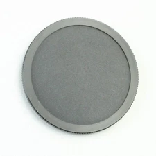 Unbranded 52mm - Black Metal Screw-In - Front Lens Cap - Filter Cap