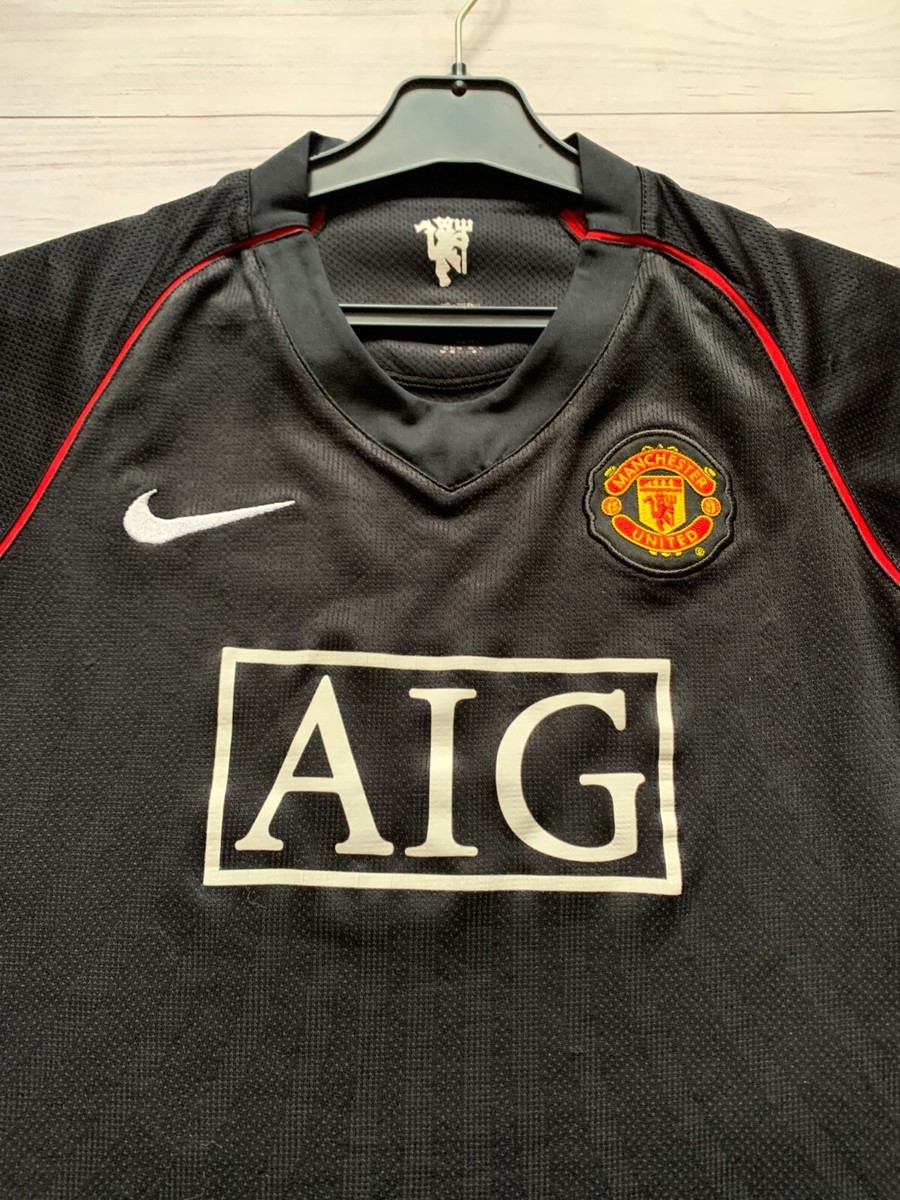 Manchester United 2007 - 2008 Away football shirt jersey