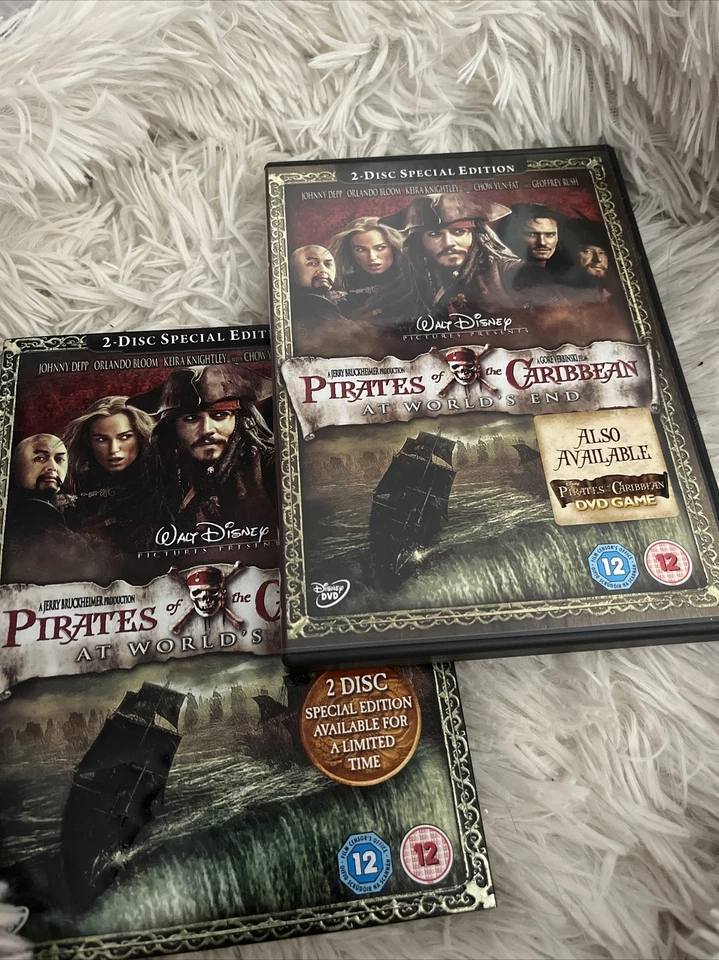 Pirates of the Caribbean At World's End DVD 2 Disc Special Edition & Slip Cover - Image 3 of 4