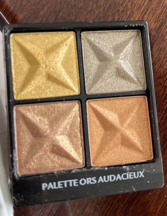 Givenchy Eye Shadow Quad Palette Ors Audacieux Intense & Radiant Shadows - Image 2 of 4