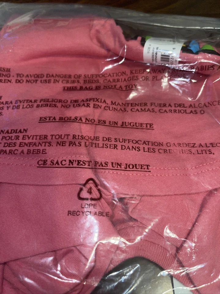 Camiseta gráfica manga larga Super Mario Jumping Beans para niñas 4 Foto 4 de 4