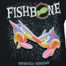 FISHBONE Band - Intrinsically Intertwined T Shirt Black Uniex S-5XL EM0695