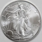 2002 American Silver Eagle (BU) in a Capsule - PRISTINE & AUTHENTIC!