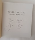 Signed! Julie Taymor Playing With Fire Theater Opera Film HCDJ Art 1999 Updated — photo 2