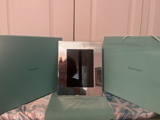 Tiffany 5/7 Pewter Picture Frame