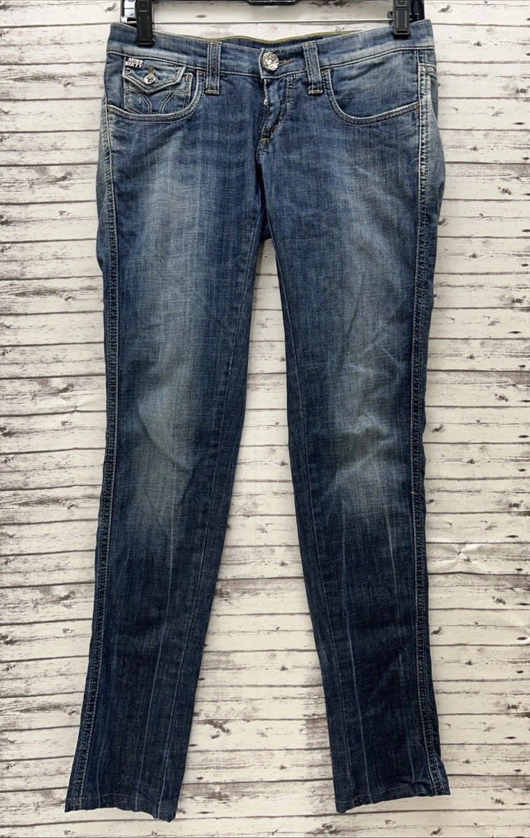 Miss Sixty Skinny Low Rise Vintage Y2K Italy Denim Jeans Pants