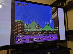 Felix the Cat (Nintendo NES, 1992) Cartridge & Sleeve, Authentic, Tested, Works