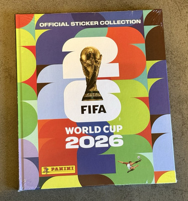 Panini FIFA World Cup 2026 Official Sticker Collection Update Set + 1115 Sticker