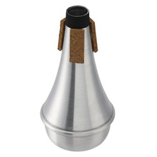 Lightweight Aluminum Practice Trumpet Mute Silencer for Jazz Silver