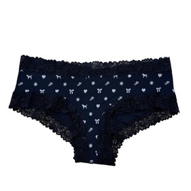 Victoria's Secret PINK Cheeky Lace Panties Womens Medium M LOT OF 4 VS Panty