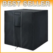 Universal Outdoor Air Conditioner Cover - Black
