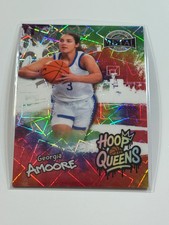 2025 Leaf Metal Women Of Sport Hoop Queens Tie Dye Lazer #9 Georgia Amoore 1/1