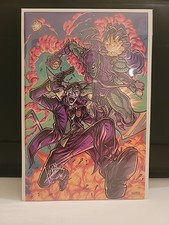 Kickstradomis Art Book SDCC -Joker VS Green Goblin 10 of 35 Dark Lord SIGNED COA