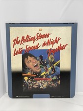 The Rolling Stones Let's Spend the Night Together CED Video Disc Movie