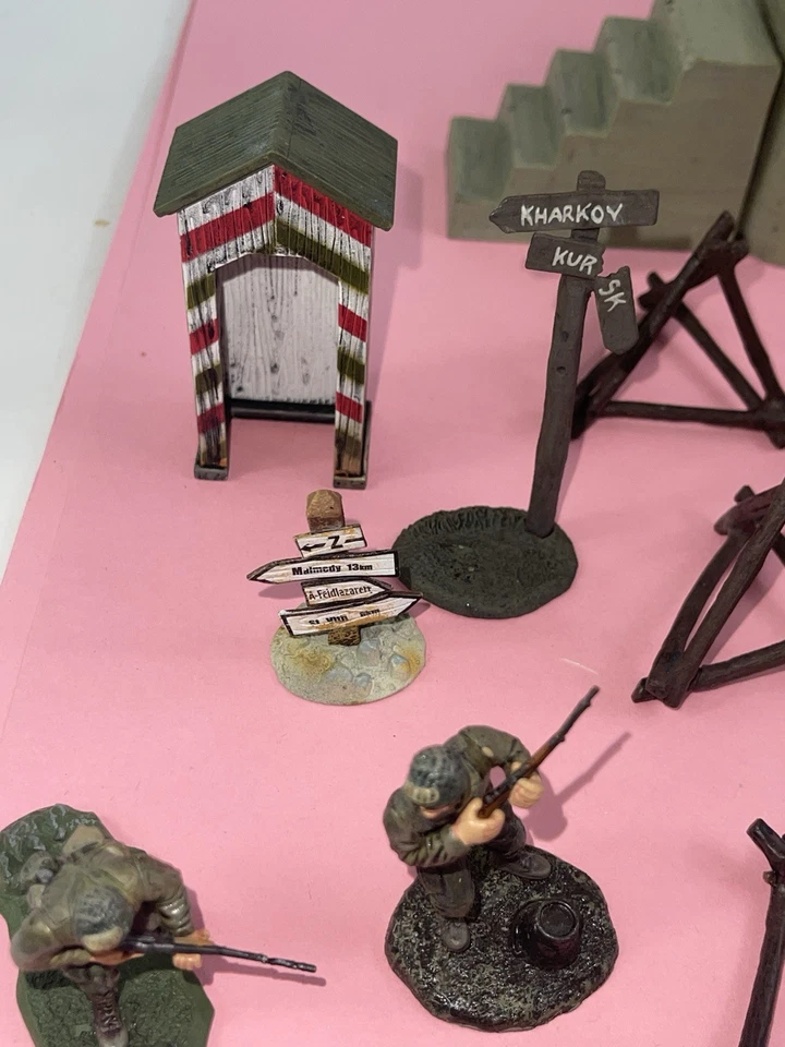 Игрушки XXI века 1:32 Forces Of Valor диорама Германии и США Второй мировой войны 30 + штук - Изображение 3 из 4