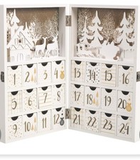 Wooden Advent Calendar, Christmas