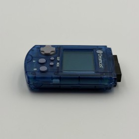 Official Sega Dreamcast Clear Blue VMU HKT-7000 Memory Card