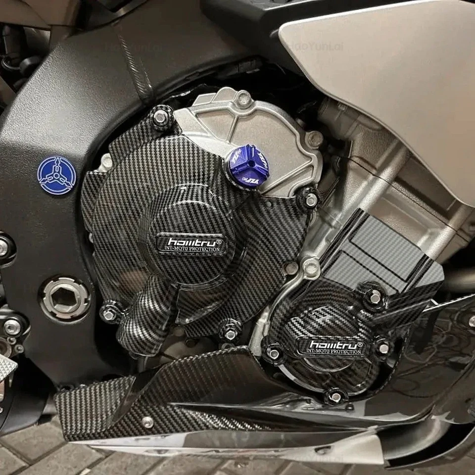 Защита крышки муфты двигателя для Yamaha YZF-R1 YZF-R1M YZF-R1S 2015-2024 - Изображение 2 из 4